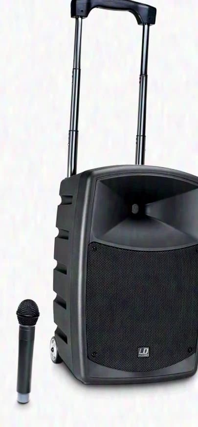 LD Systems ROADBUDDY 10 B5 Battery-Powered Bluetooth Speaker with Mixer and Wireless Microphone