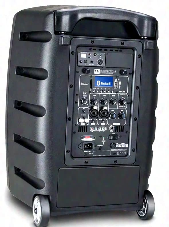 LD Systems ROADBUDDY 10 B5 Battery-Powered Bluetooth Speaker with Mixer and Wireless Microphone