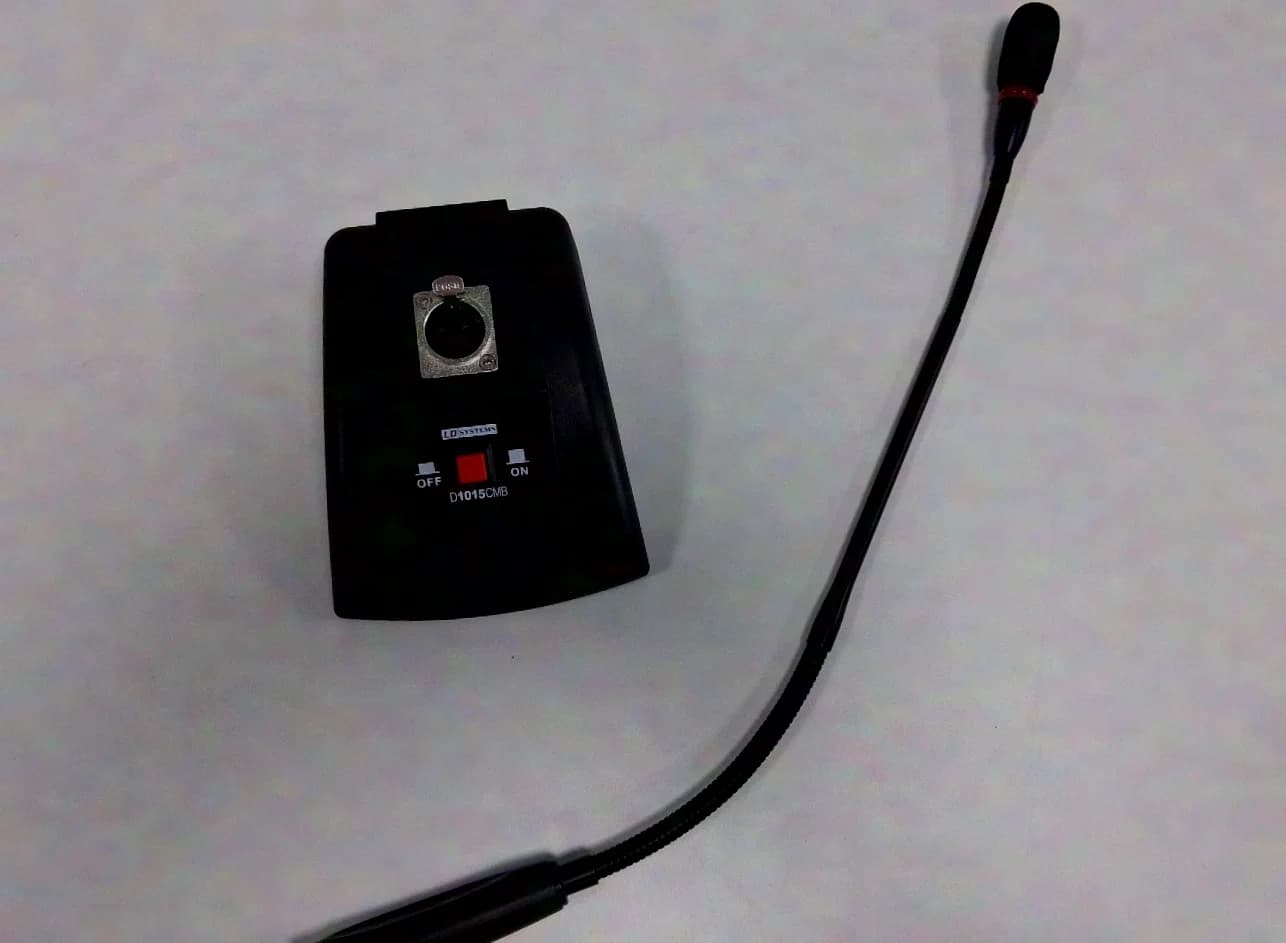 LD Systems Desktop Microphone D1015CMB