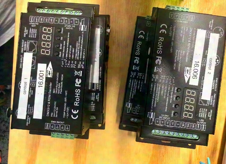 LED concept DMX512 & RDM decoder