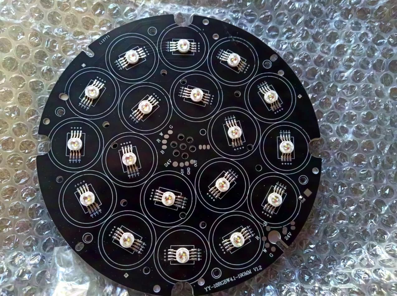 18x10W RGBW 24V LED Board