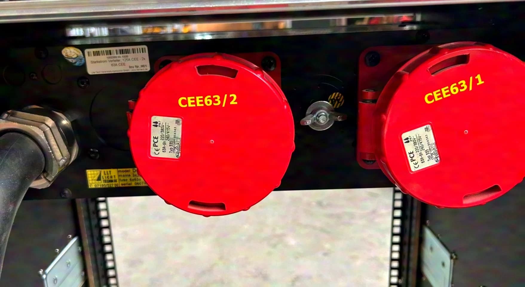 LLT Power distributor DV 125/2 125A --> 2 x 63A