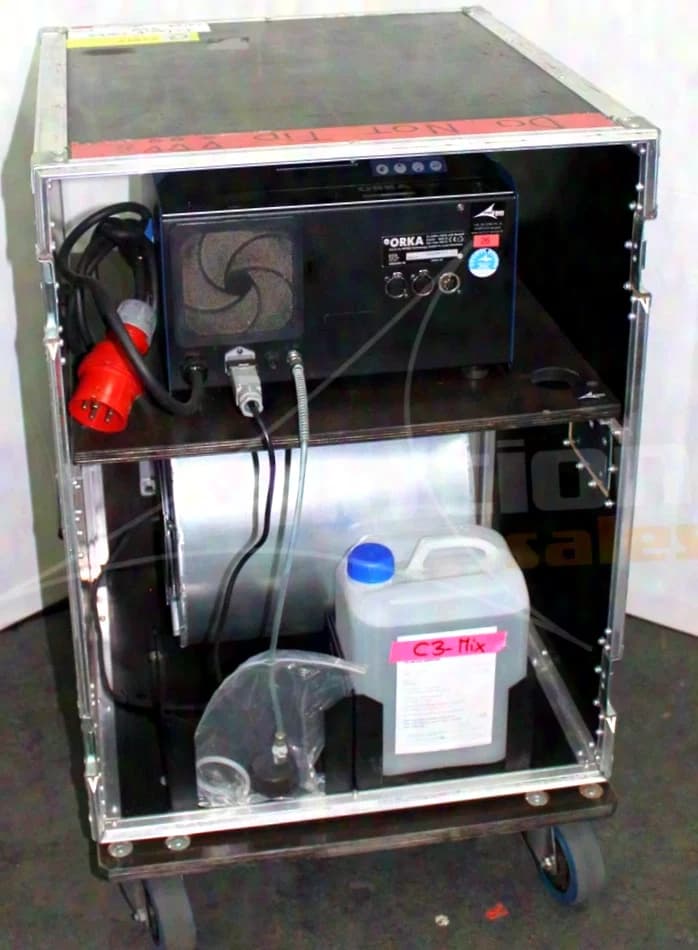 LOOK SOLUTIONS Orka fog machine incl. fan, in FC