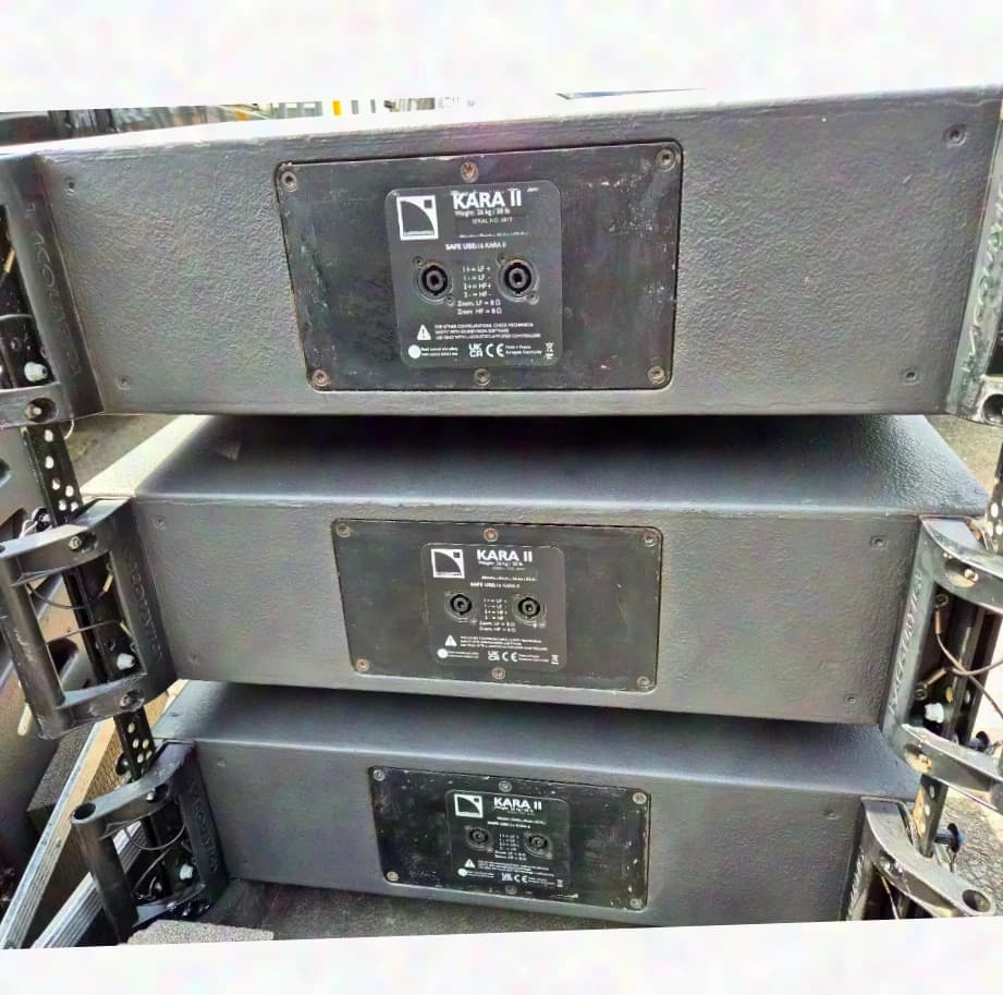 L-Acoustics Kara II Line Array speakers Set of 6
