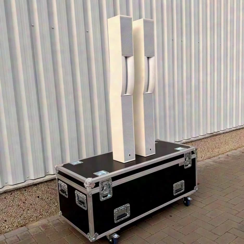 L-Acoustics SYVA White (set of 2) + Flightcase | Certified Pre-owned