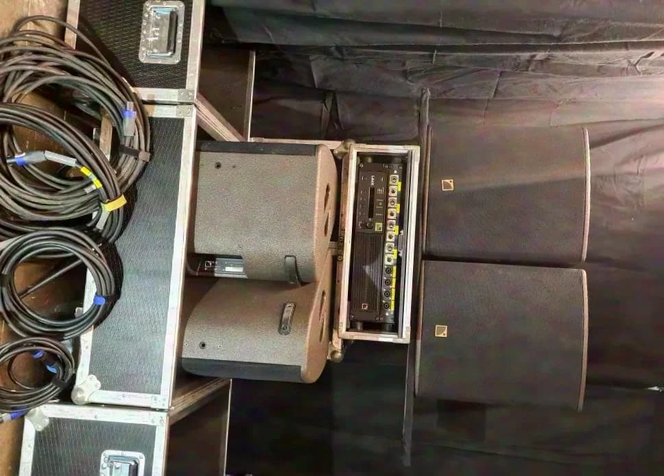 L-Acoustics X12 and LA4x