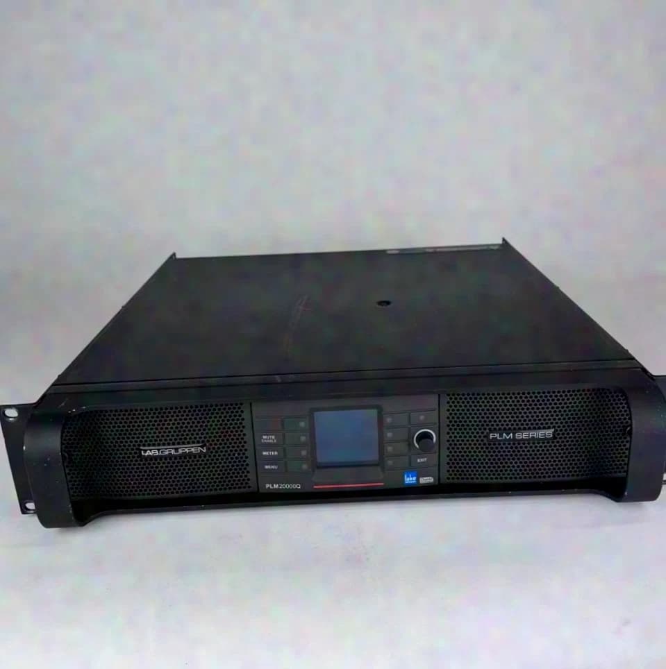 Lab Gruppen PLM20000Q Binding Post Connector Amplifier Dolby Lake Processing Dante