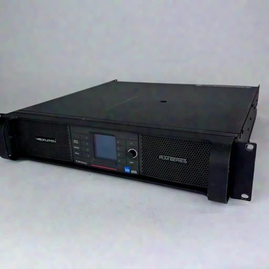 Lab Gruppen PLM20000Q Binding Post Connector Amplifier Dolby Lake Processing Dante