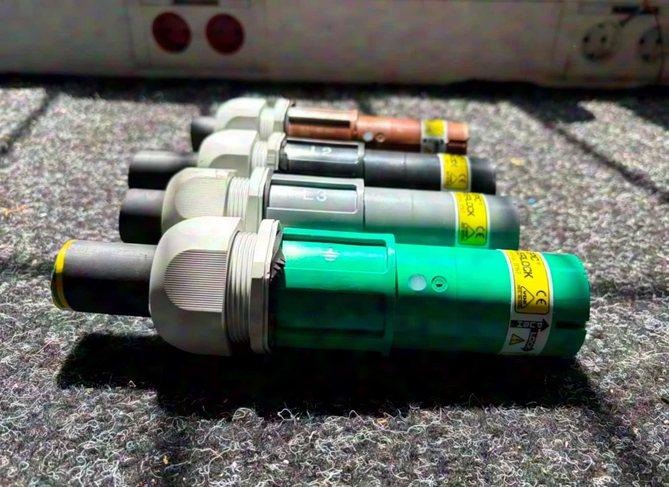 Lapp Epic Powerlock Plug Set D6 L1/L2/L3/PE 660Ampere Used Very good condition