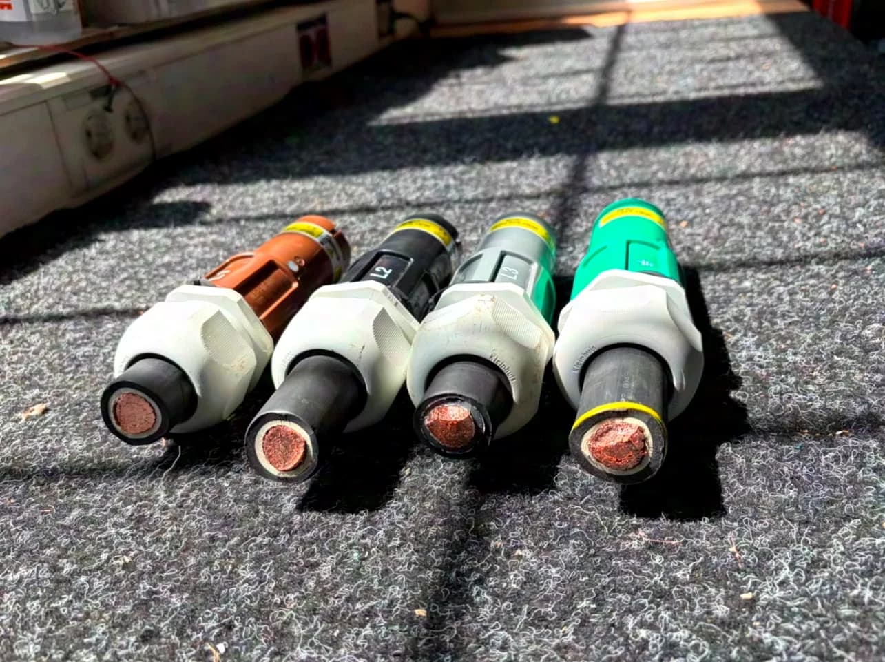 Lapp Epic Powerlock Plug Set D6 L1/L2/L3/PE 660Ampere Used Very good condition
