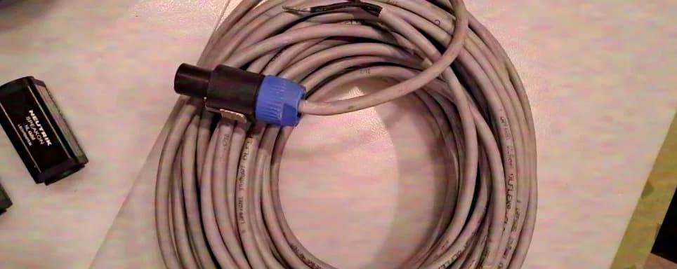 Lapp Ölflex Cable 2x 23 Meter Classic-110 2x2,5 | Neutrik SpeakON Plugs | Neutrik speakON Connection NL4MM