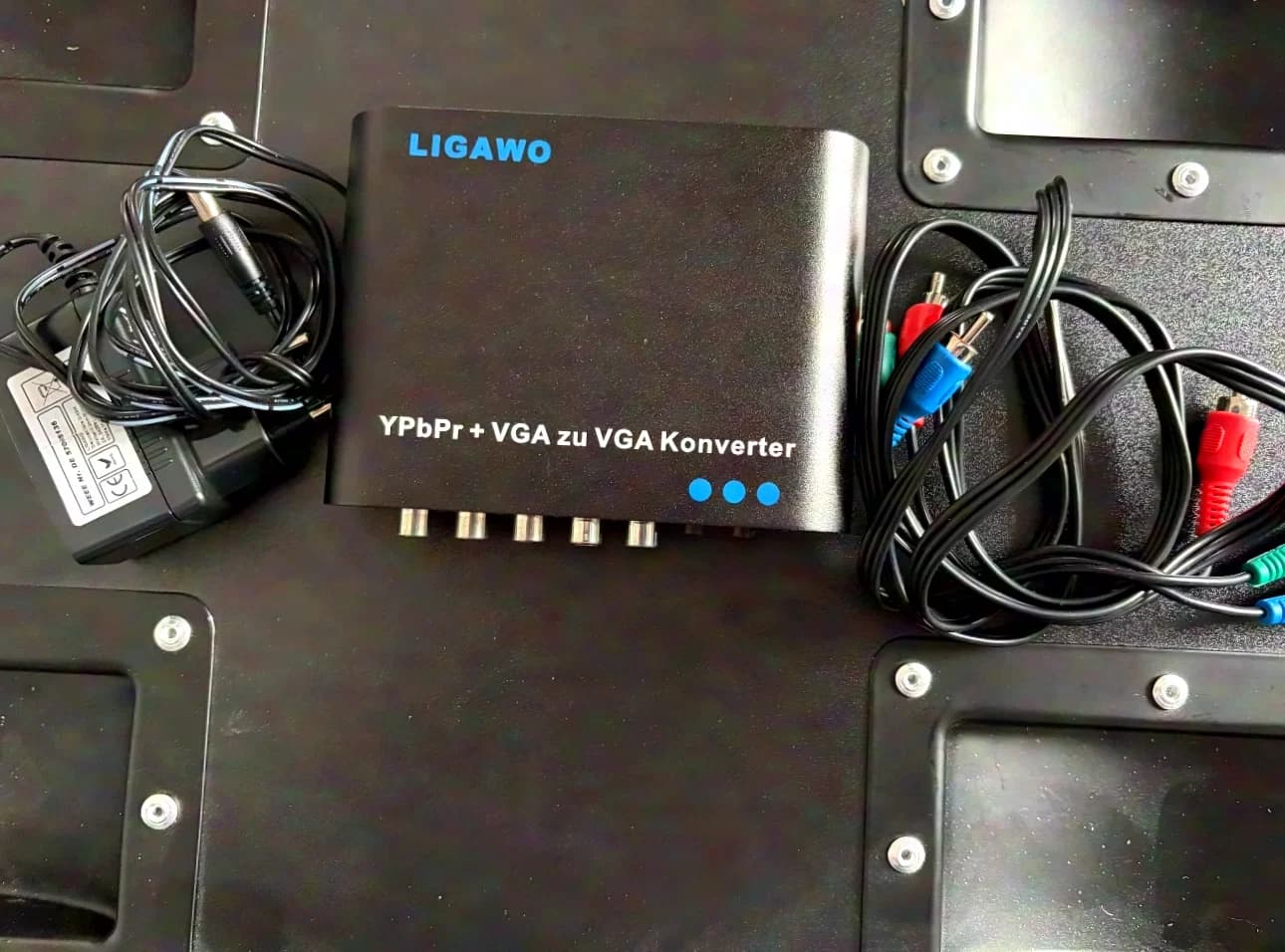 Ligawo YPbPr (Component) + VGA to VGA Converter