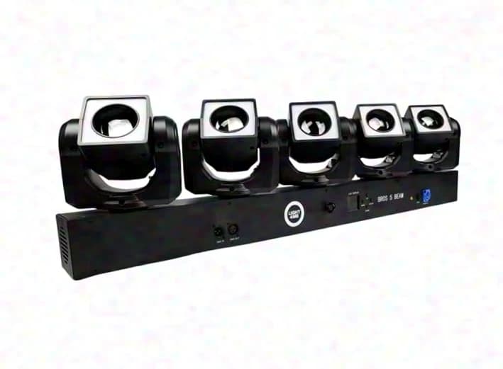 Light4Me BROS 5 BEAM Effect LED 5 Moving Heads Set of 4