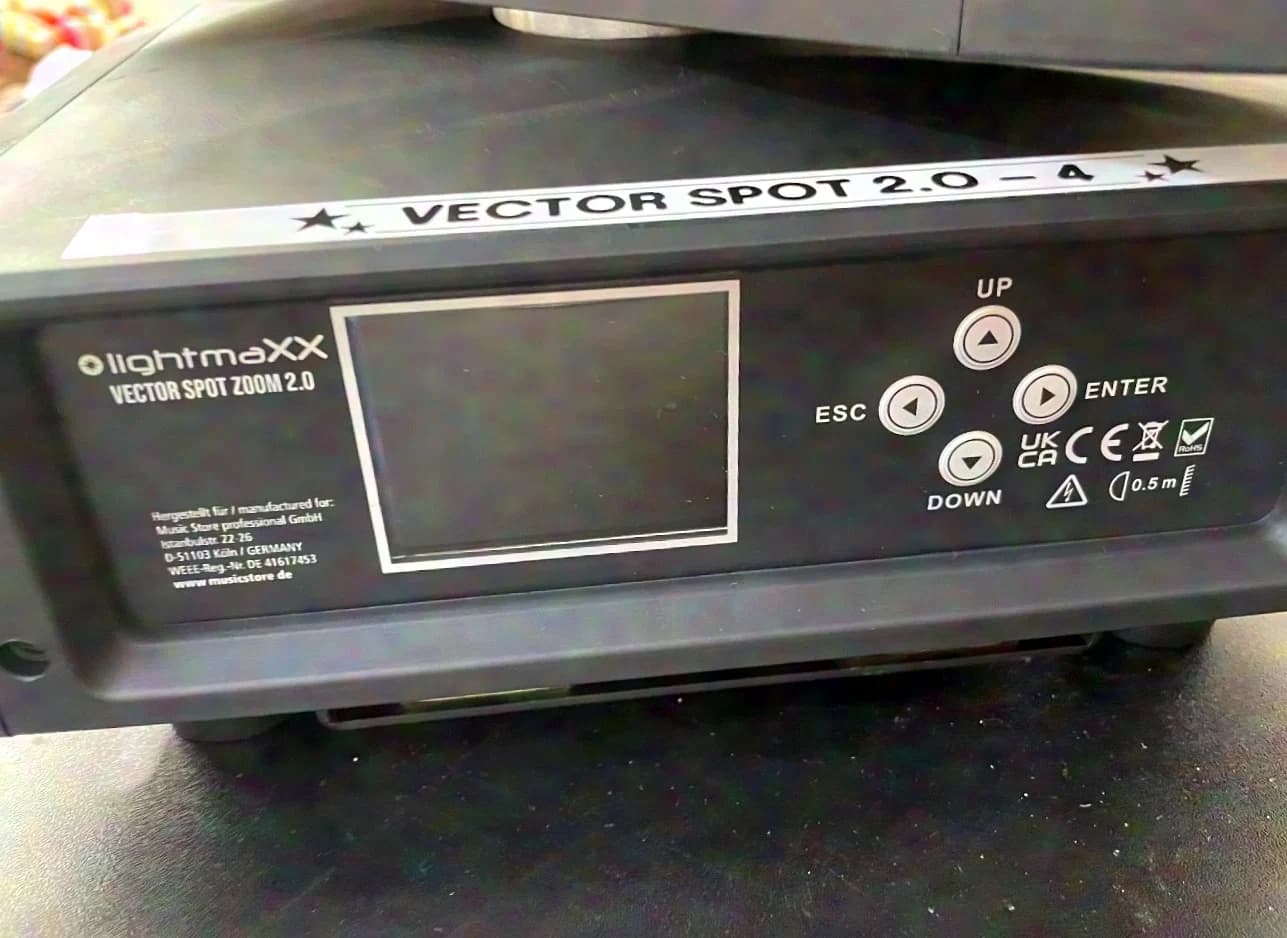 Lightmaxx 4xVector Spot 2.0 incl. 1 Tourcase