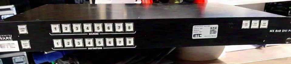 Lightware DVI Matrix Switch MX8x8