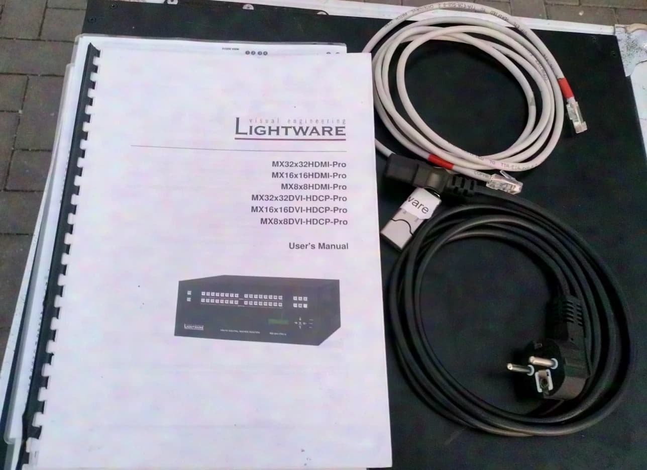 Lightware MX8x8DVI-HDCP-Pro matrix switch 8-way DVI matrix DVI