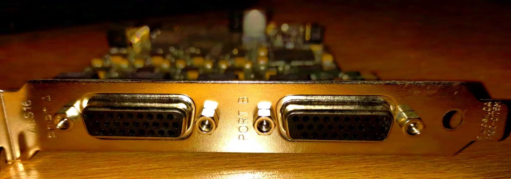 Lynx AES 16e PCI Card AES, used, incl. cables