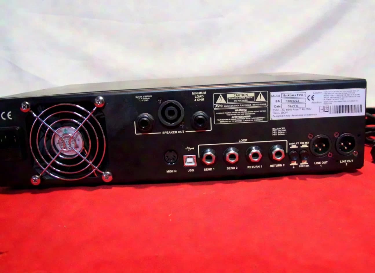 MARKBASS EVO 1 - 2 channel Basshead