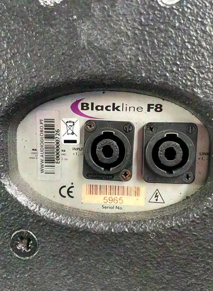 MARTIN AUDIO BLACKLINE F8 SPEAKER