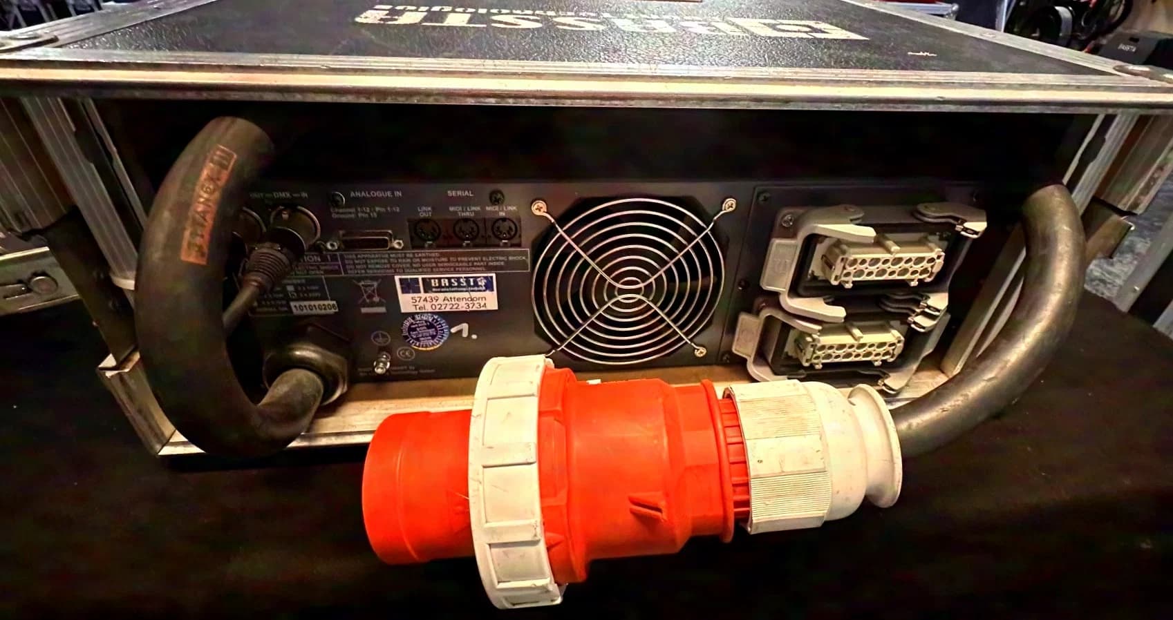 MA Lighting Dimmer 12x3,7 KVA RCD in Case