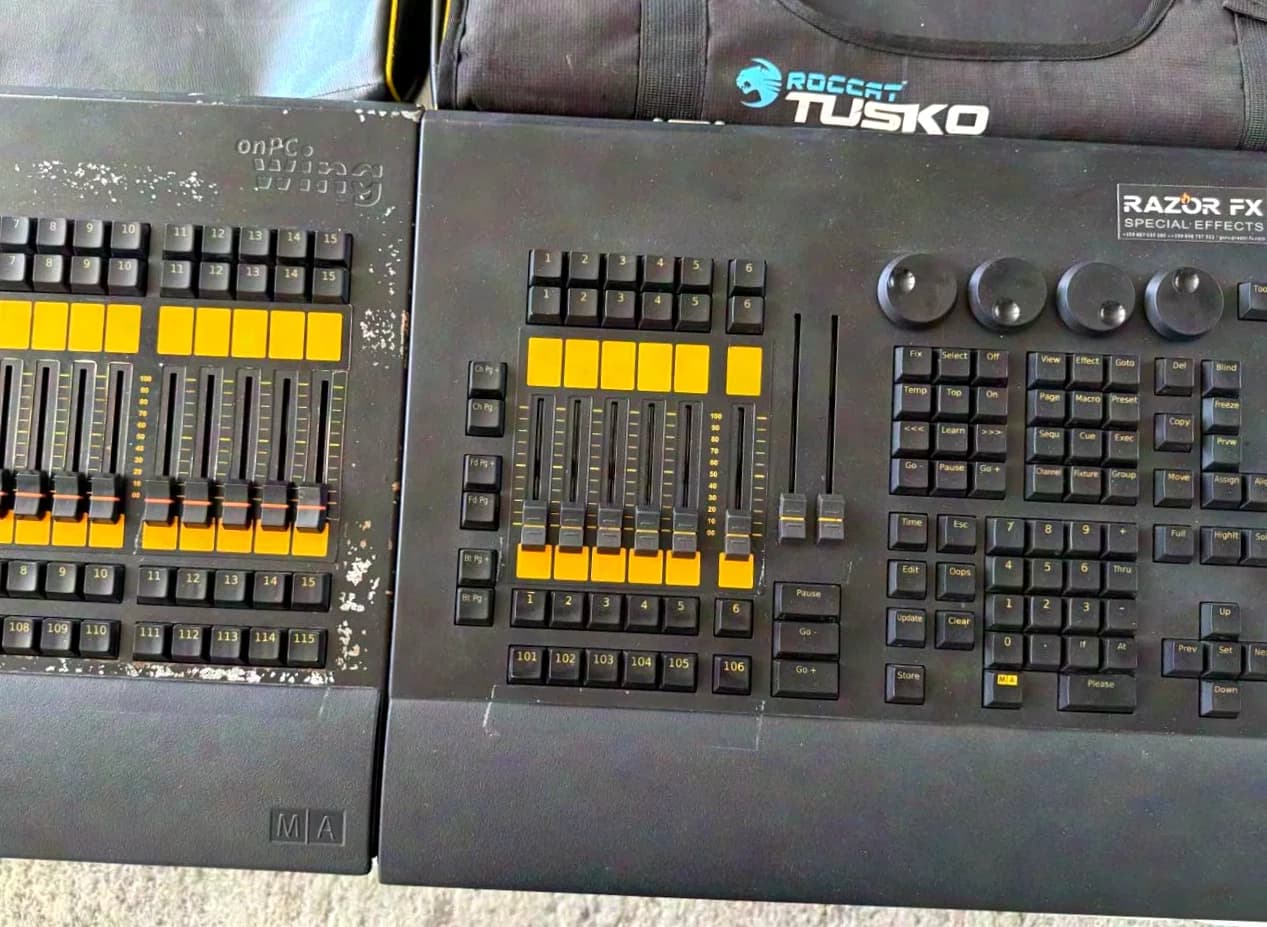MA Lighting International GmbH GrandMA2 onPC GrandMA2 onPC Command + Fader Wing