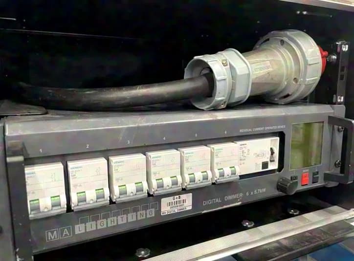 MA Lighting MA Digital Dimmer 6x5,7 kVA 5KW Dimmer