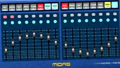 MIDAS HD96-FB16