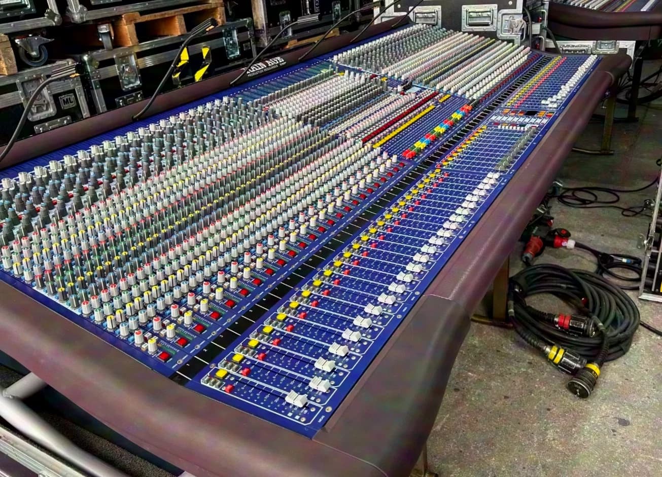 MIDAS Heritage H3000 44+4 FOH / MON Console