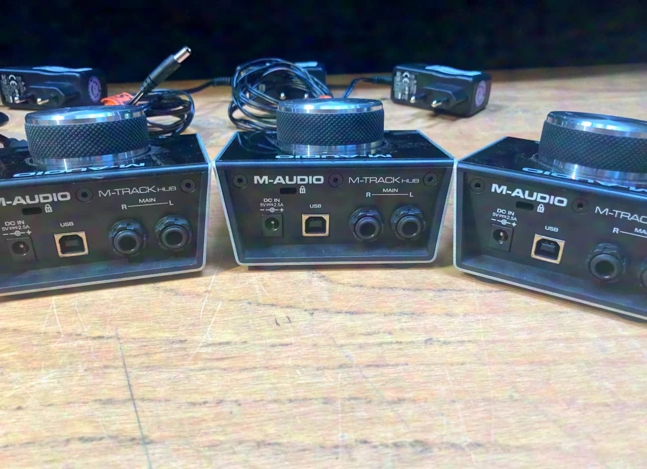 M-Audio M-Track HUB USB Audio Interface Sound Card