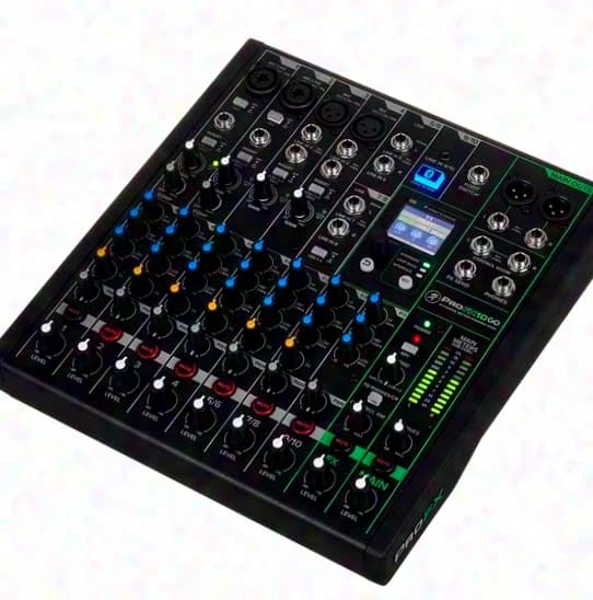 Mackie ProFX10 GO Mixer Battery-Powered
