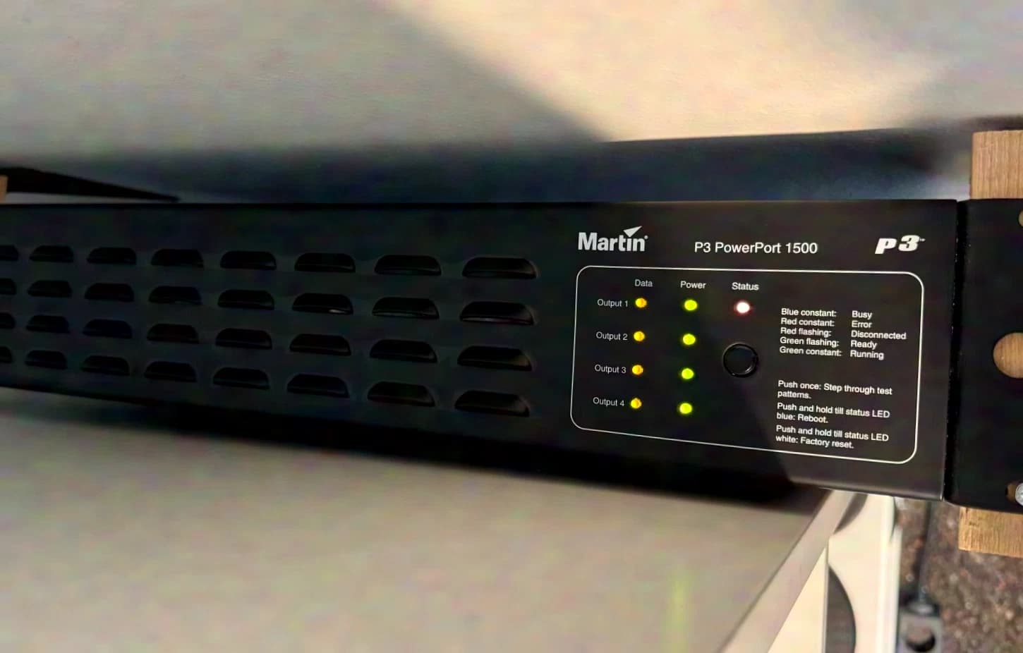 Martin Lighting P3 Powerport 1500 INDOOR POWER & DATA UNIT FOR MARTIN CREATIVE LED