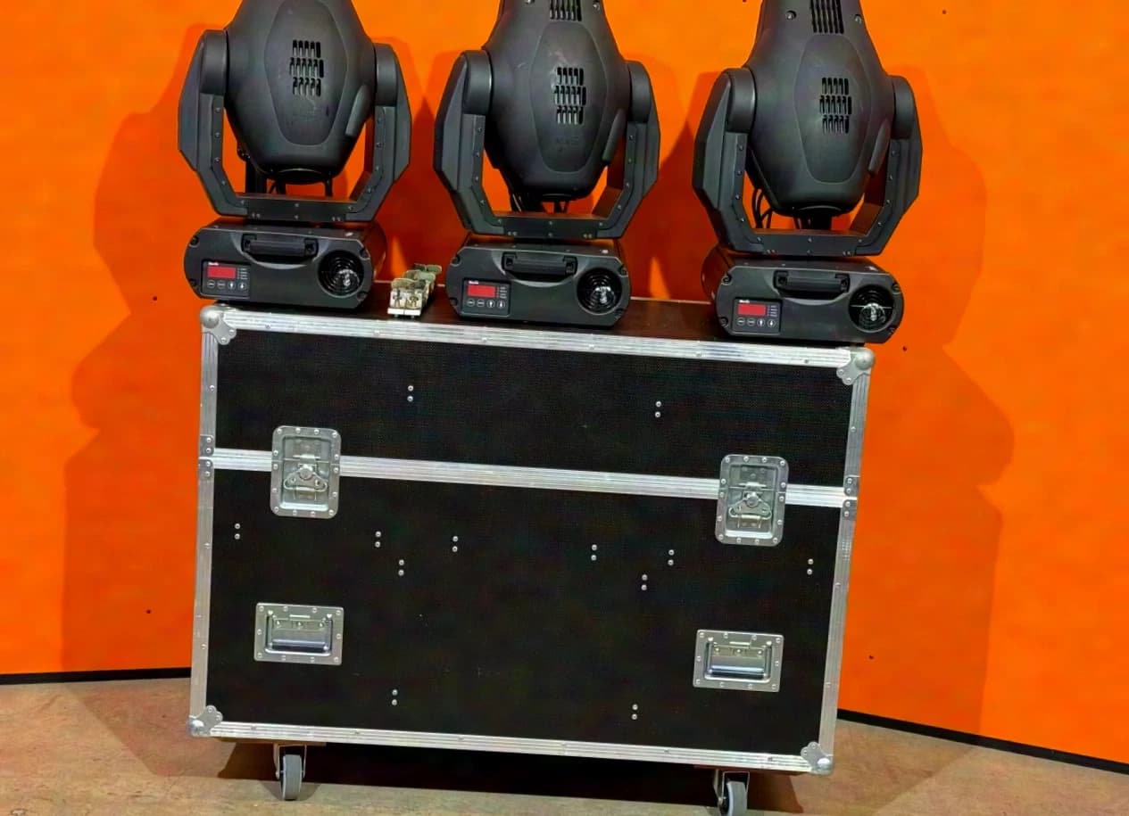 Martin MAC 500 Moving-Head Spot, Set of 3 incl. Case
