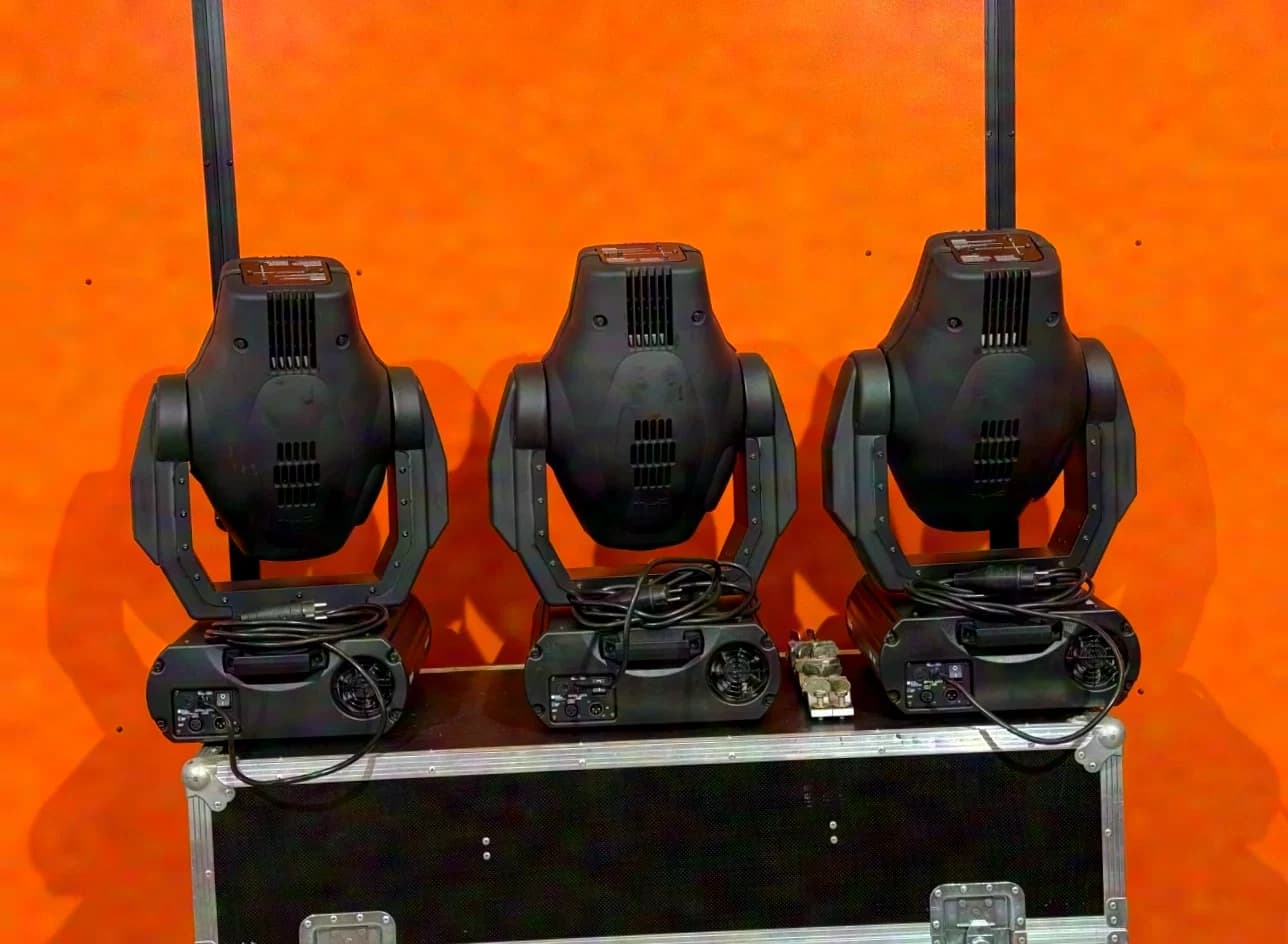Martin MAC 500 Moving-Head Spot, Set of 3 incl. Case