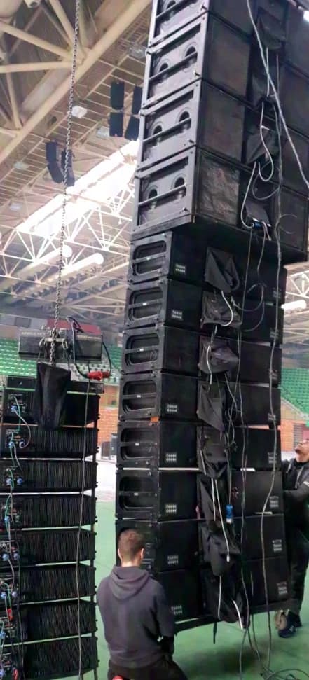 Meyer Sound MILO High-Power Curvilinear Array Loudspeaker SET 20pcs