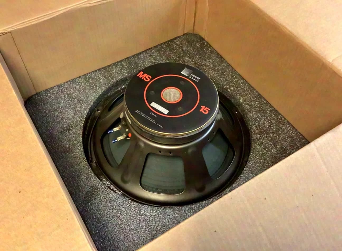 Meyer Sound MS15 ST - 815 Woofer Driver Defective