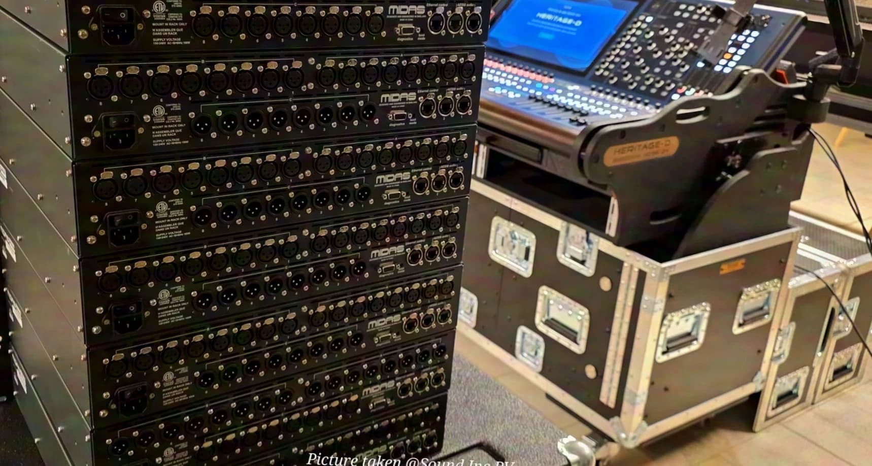 Midas DL15x Stage Boxes