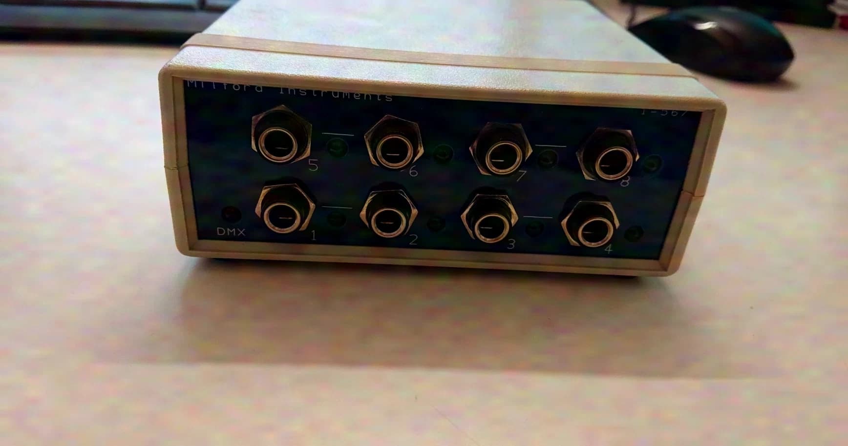 Milford Instruments DMX Audio Potentiometer > Control audio via DMX