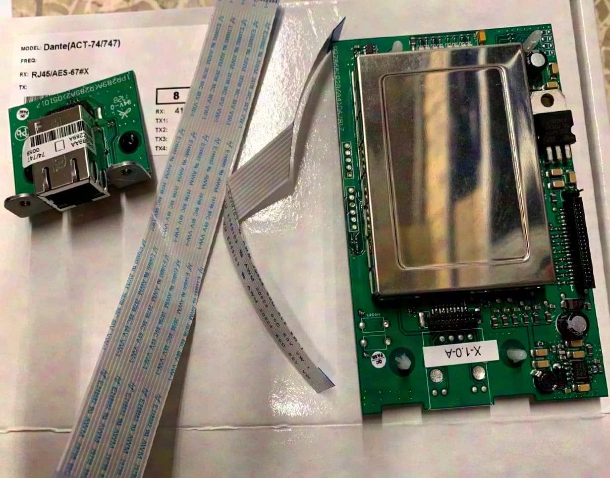 Mipro ACT74n Dante Dante module