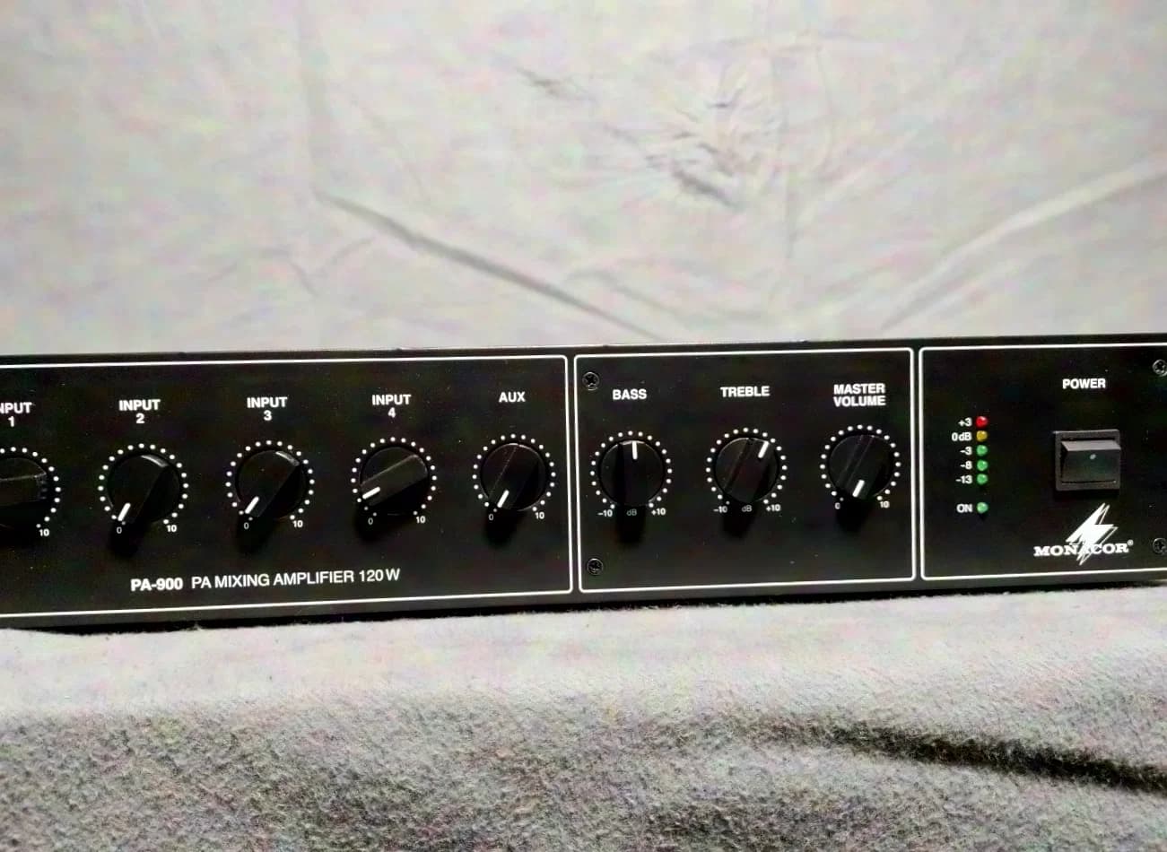 Monacor PA -900 PA Mixing Amplifier 120W