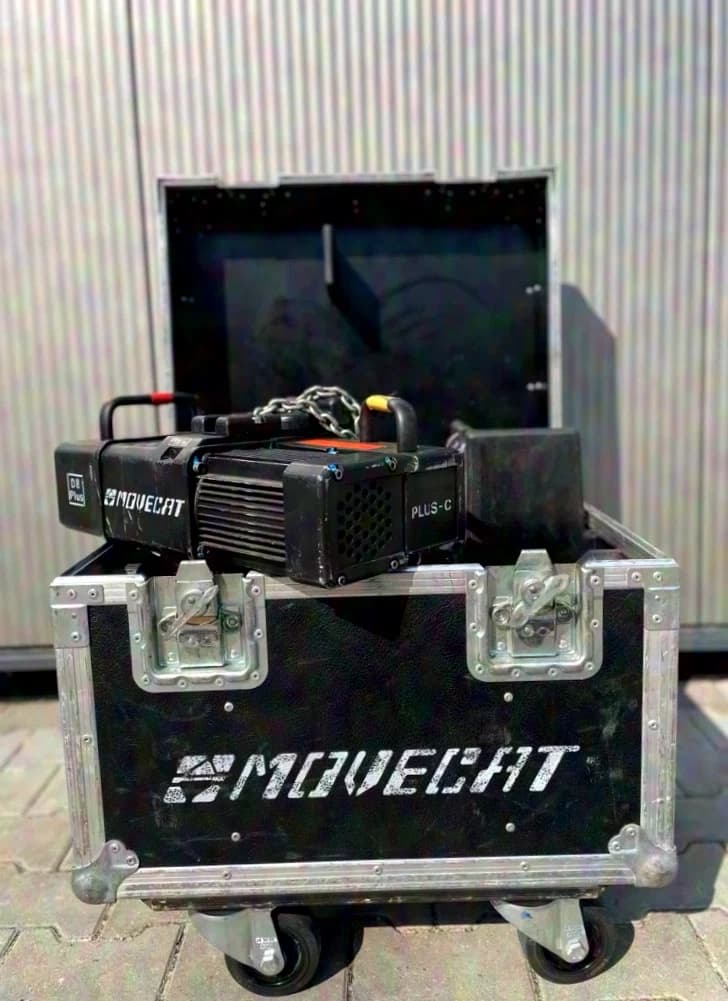 Movecat D8+ 320kg 18m Kette Plus ohne Case