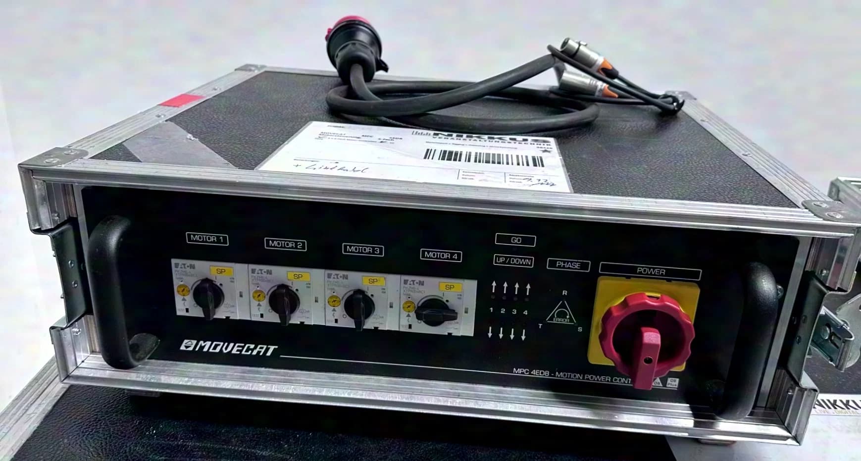 Movecat Pluslite 8x D8+ motor chain hoist 160 kg incl. control and cables