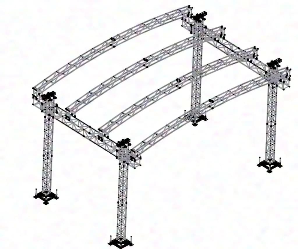 Müller Truss Round Arch Stage