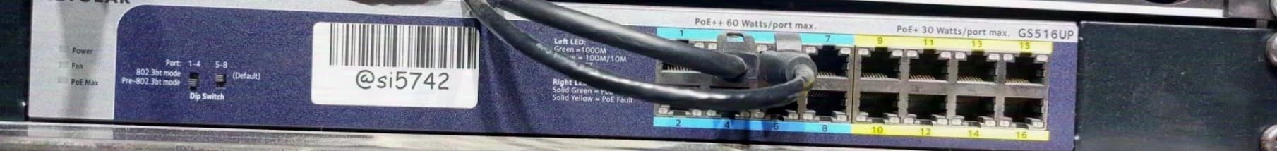 NETGEAR | Switch Central GS516UP-100EUS
