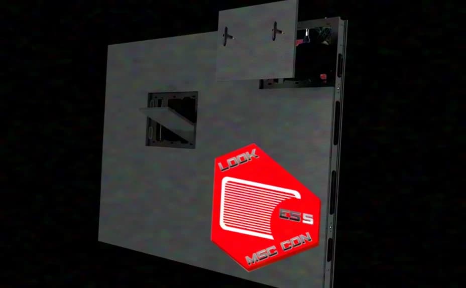 NEW at MSC CON ECS5pro- 4.81 mm – OUTDOOR - 1000 x 1000mm HIGH POWER / ENERGY SAVING