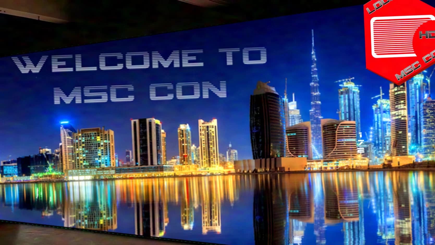 NEW at MSC CON HD5 pro 0.9375mm / INDOOR LED-REAL 8K- 16K SYSTEM!