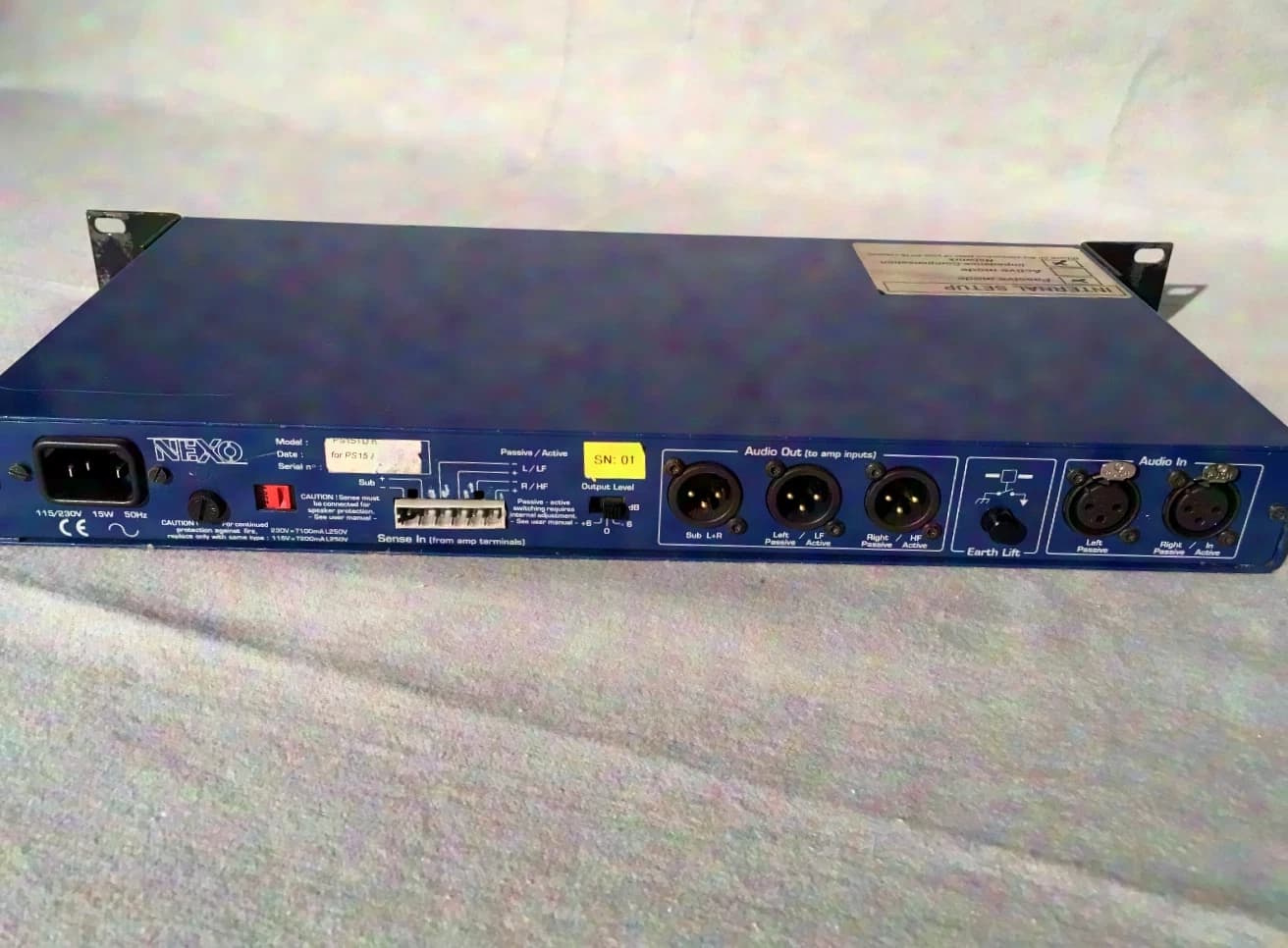 NEXO PS15 TD MK2 Controller for PS15 & LSUB1200