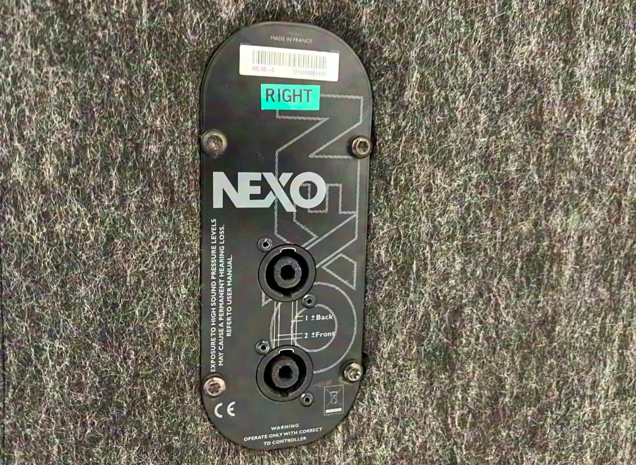 Nexo RS15C 2x15" SubBass (4x)