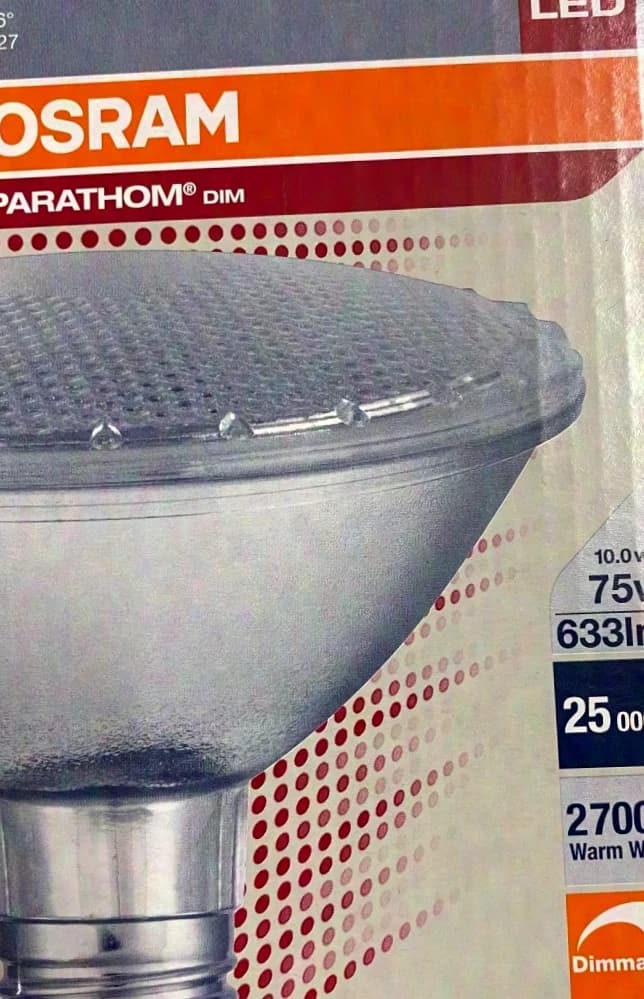 OSRAM Parathom DIM PAR30 LED Reflector PAR30 36 Degree Beam Angle