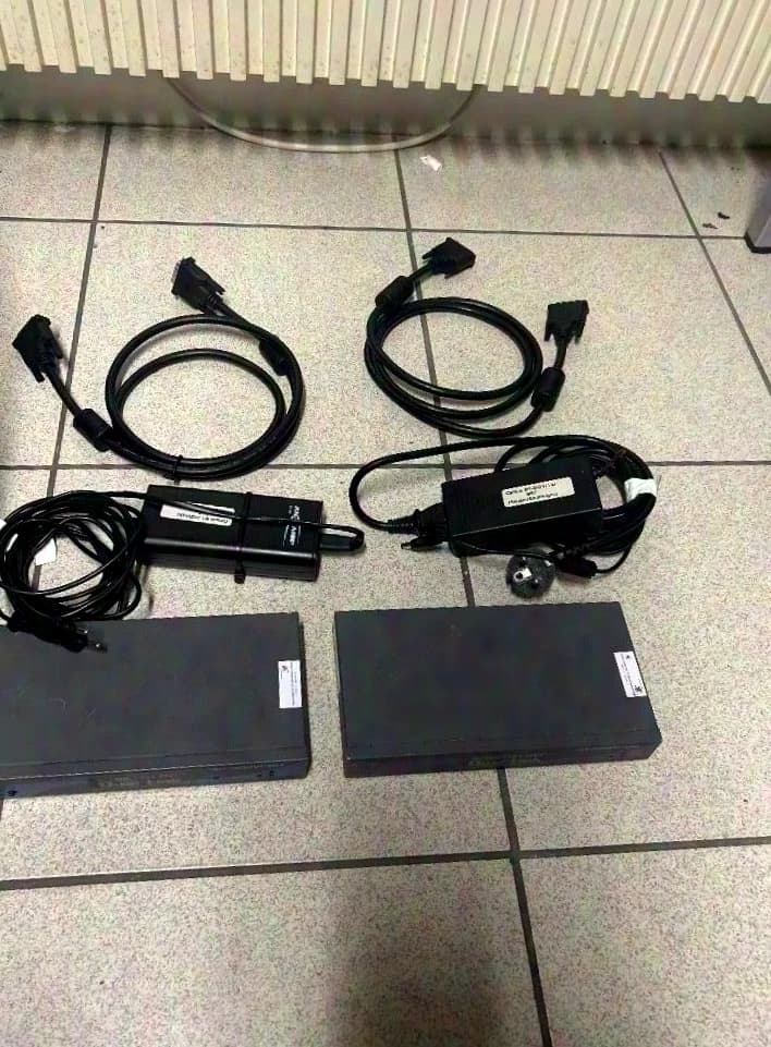 Opticis M1-3R2VI-DU SET Fiber Optic DVI Extender Transmitter/Receiver for LC