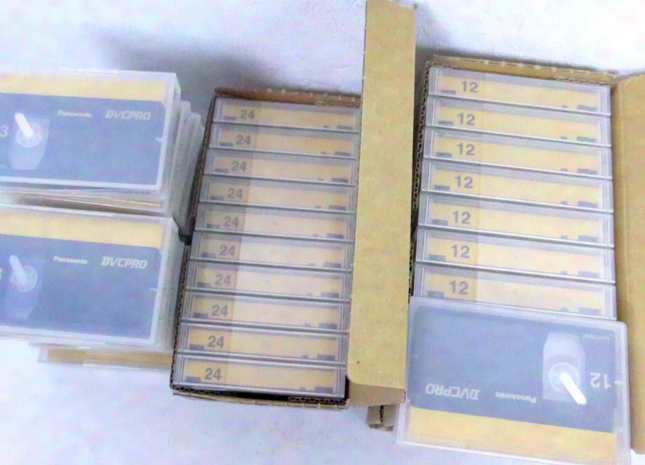 PANASONIC - AJ-P12MP - AJ-P24MP - AJ-P33MP - DIGITAL VIDEO CASSETTE - NEW